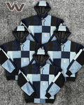Carhartt Reworked Denim Patchwork Hooded Jackets