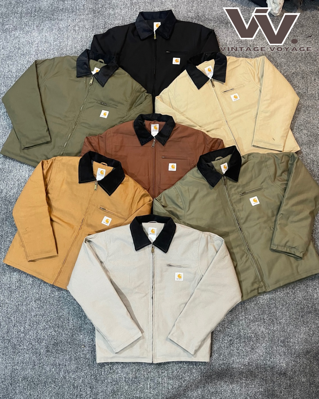 Carhartt Reworked Mixed Detroit Jackets