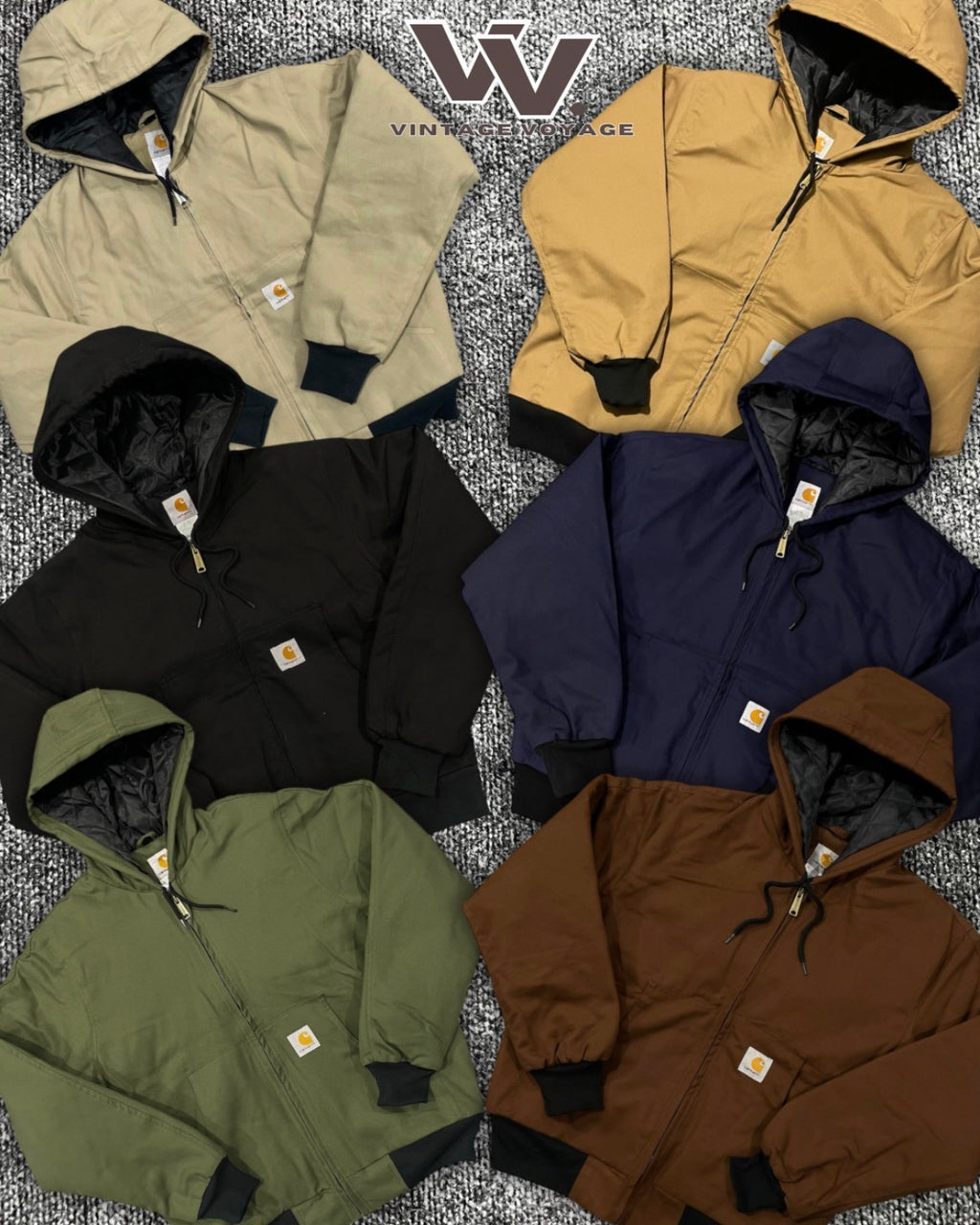 Carhartt Reworked Mixed Hooded Jackets