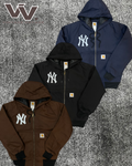 Carhartt x Yankees Reworked Mixed Hooded Jackets