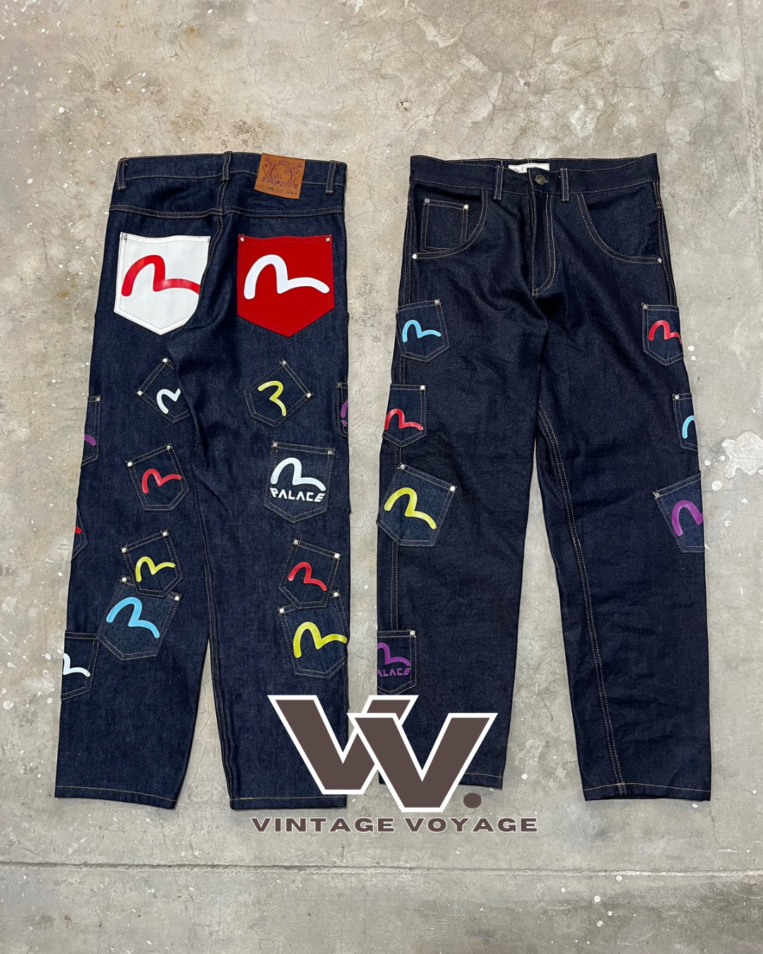 Evisu Reworked Jeans