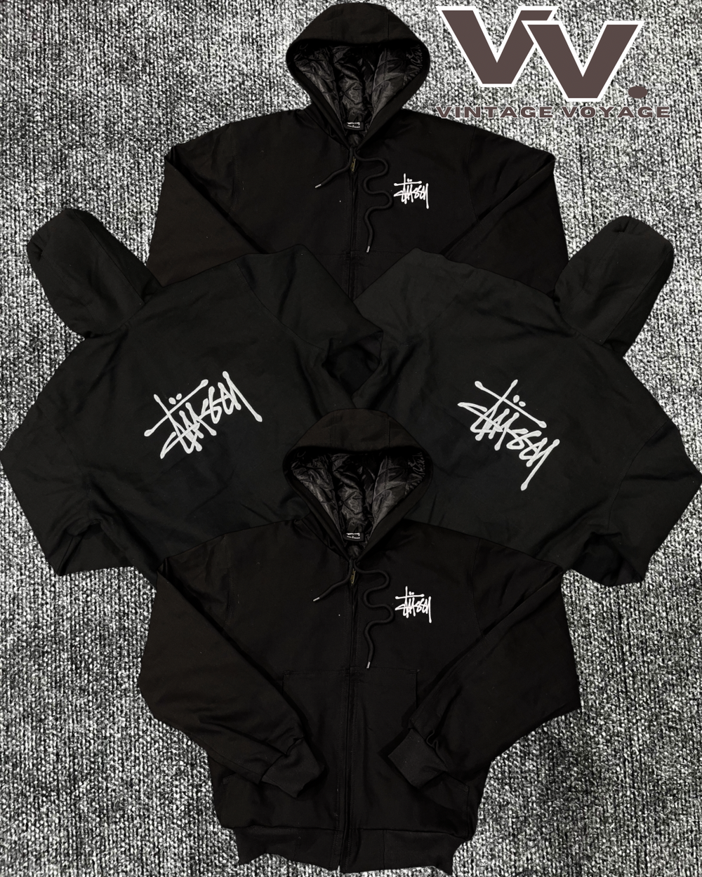 Stussy Reworked Hooded Jackets
