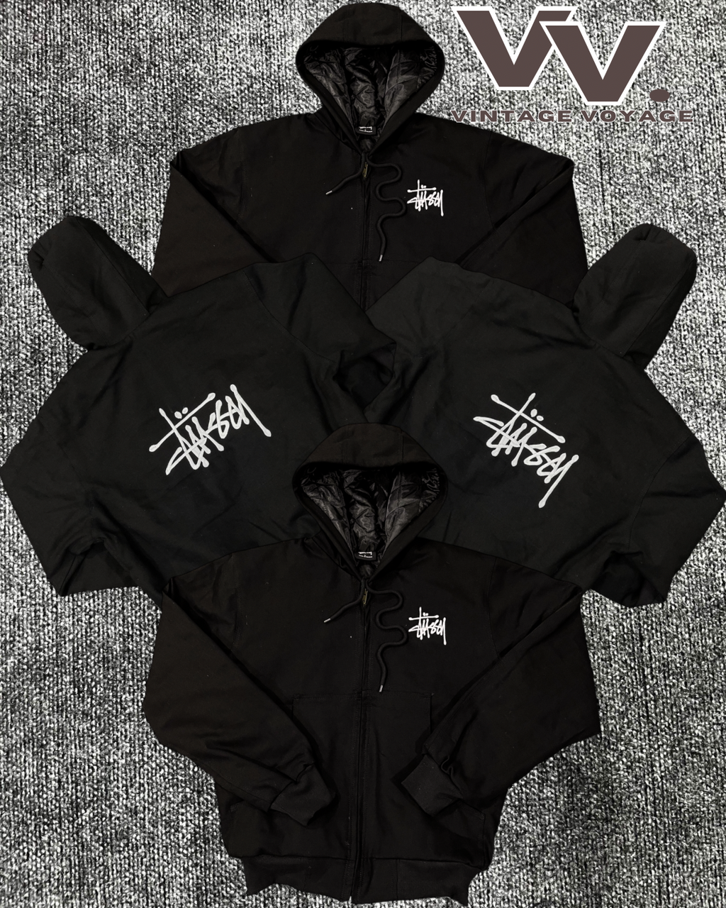 Stussy Reworked Hooded Jackets