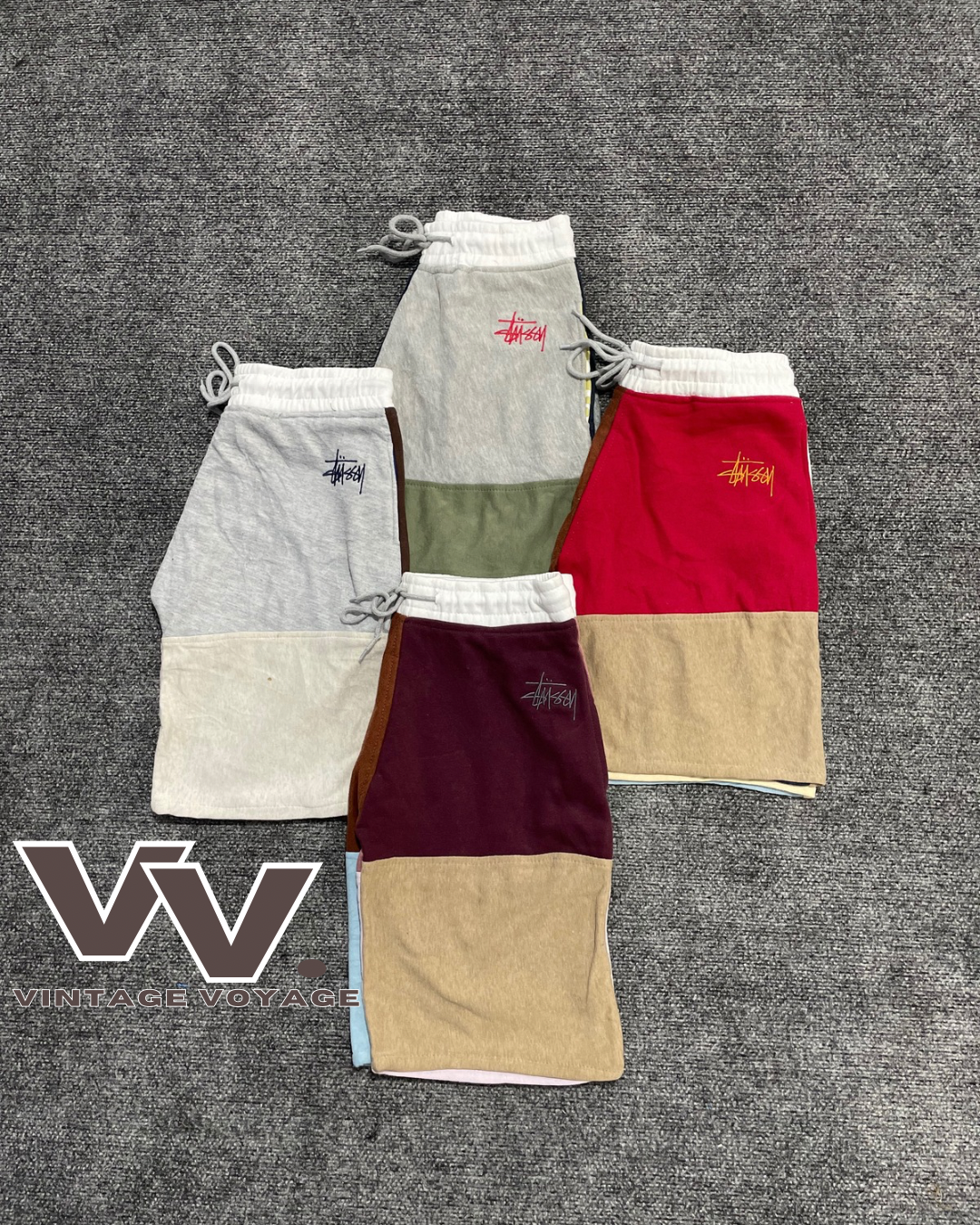 Stussy Reworked Patchwork Shorts