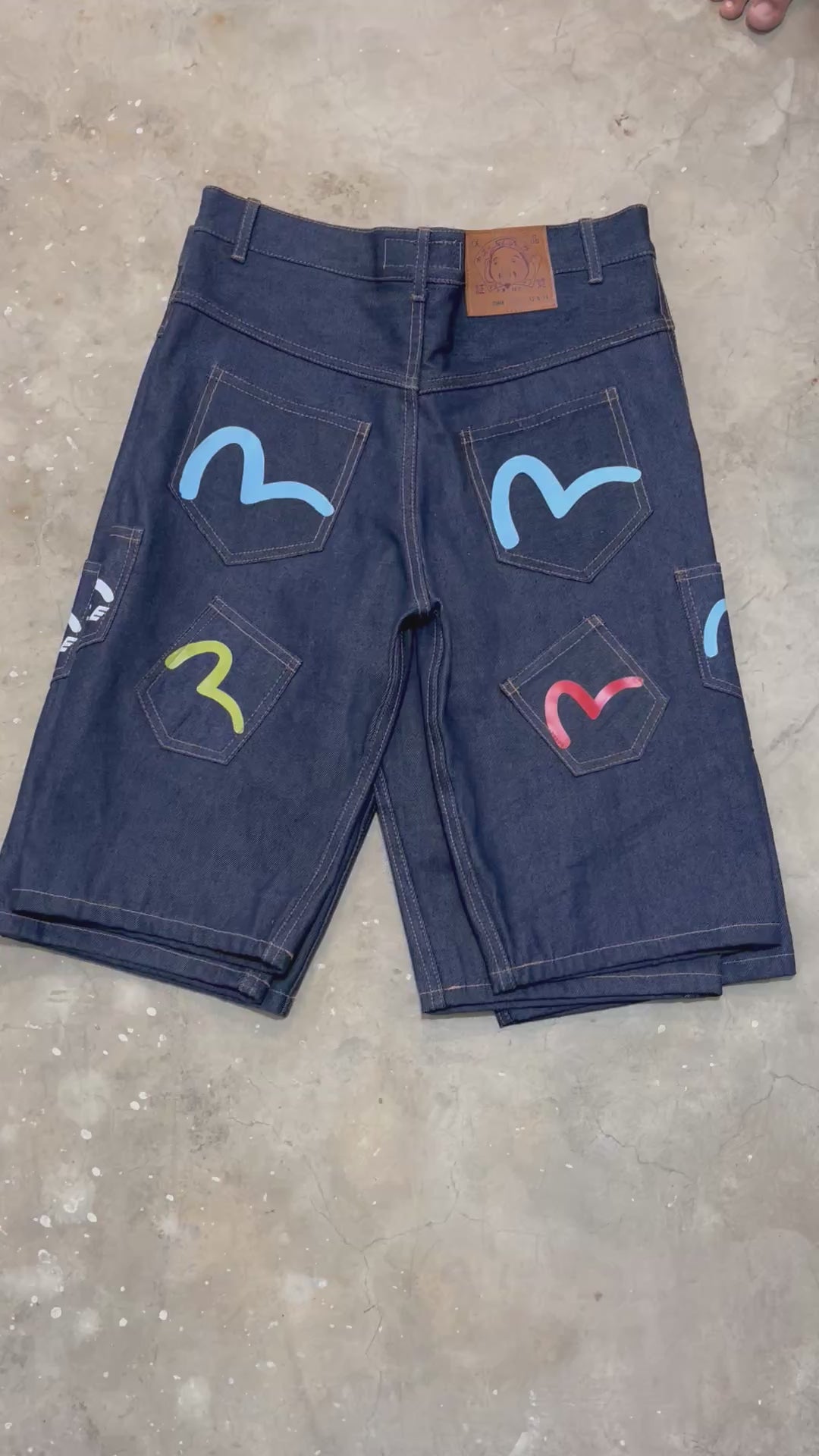 Evisu Reworked Shorts