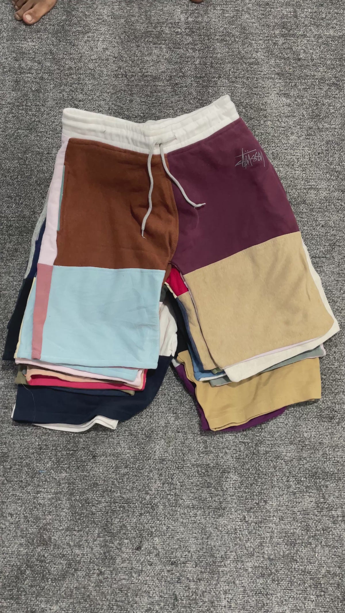 Stussy Reworked Patchwork Shorts