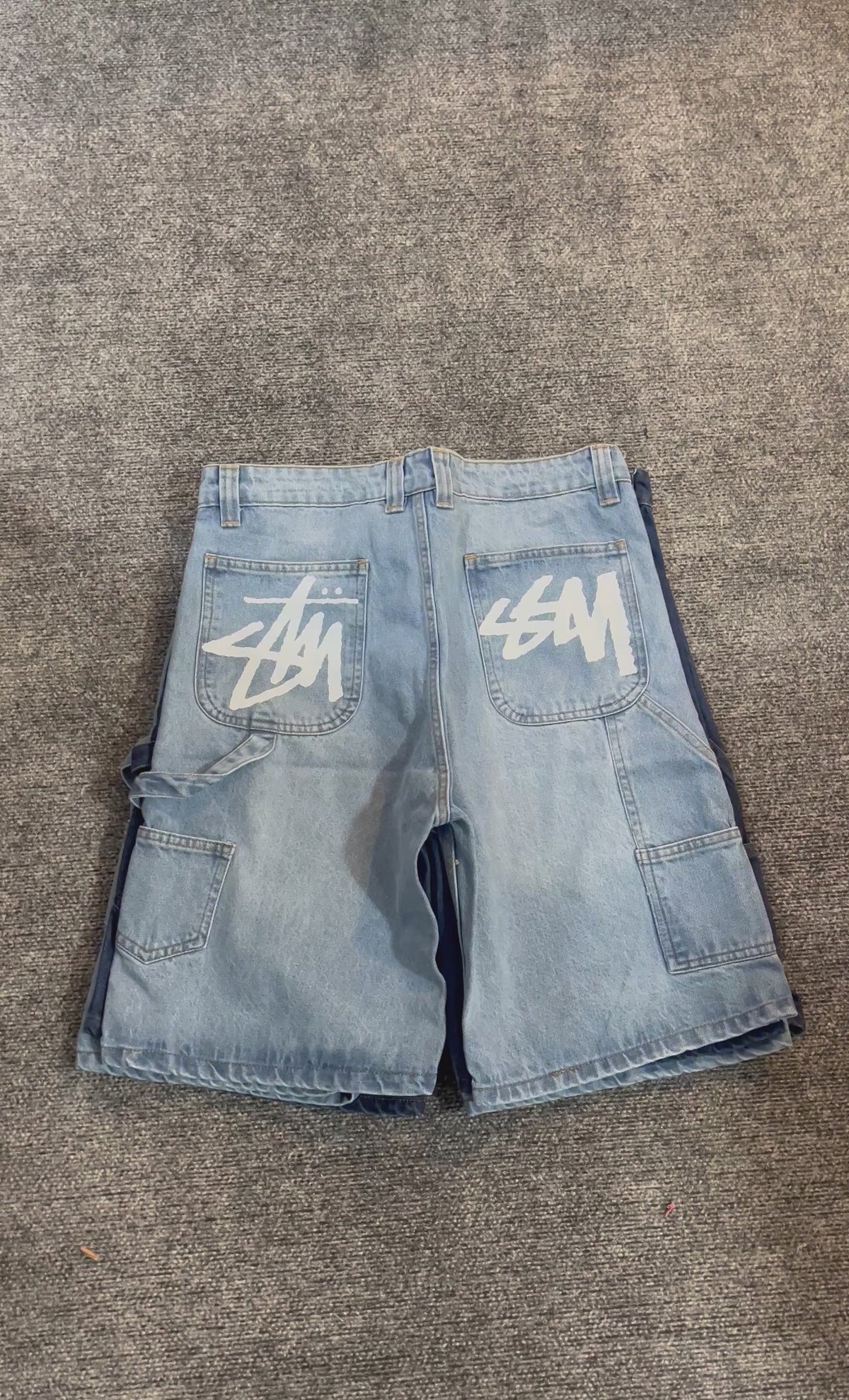 Stussy Reworked Printed Carpenter Shorts