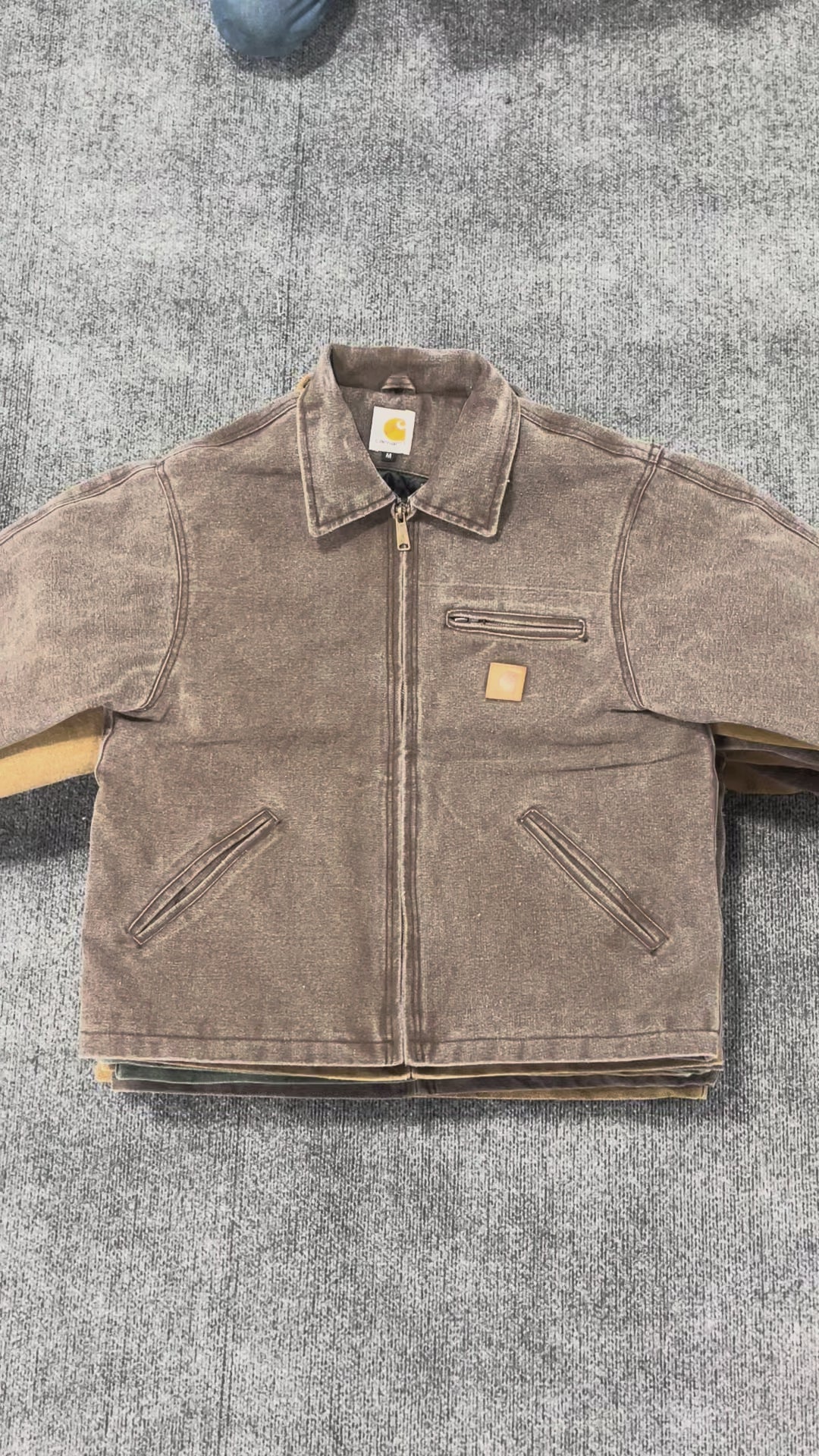 Carhartt Reworked Washed Workwear Jackets