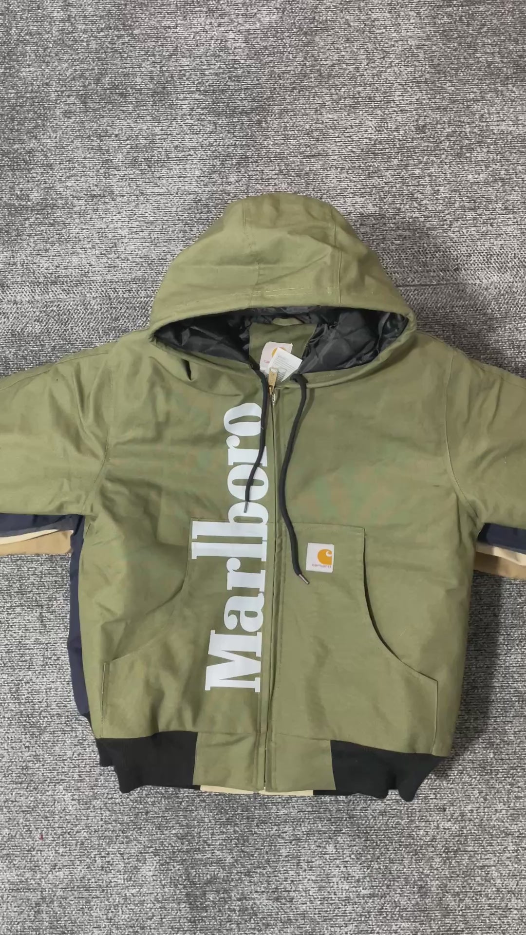 Carhartt x Marlboro Reworked Hooded Jackets