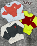 Ralph Lauren Reworked Patchwork Sweatshirts